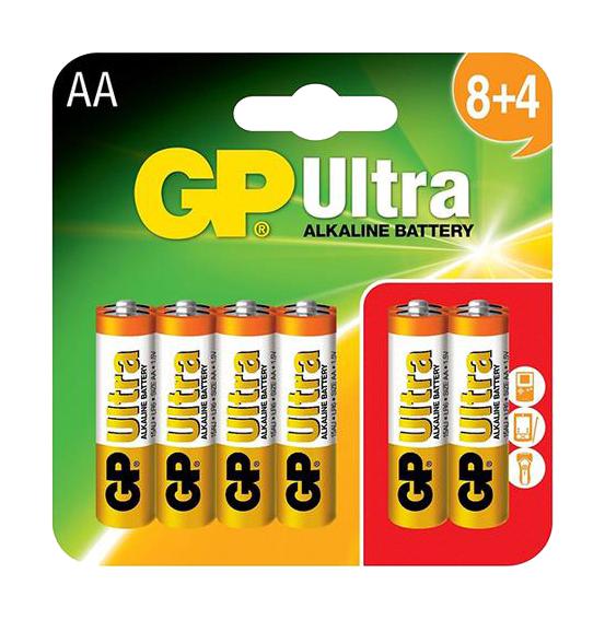 Gp Batteries Gppca15Au080 Battery, Alkaline, Aa, 1.5V