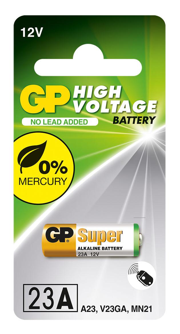 Gp Batteries Gppba23Af000 Battery, Alkaline, 12V, 38Mah