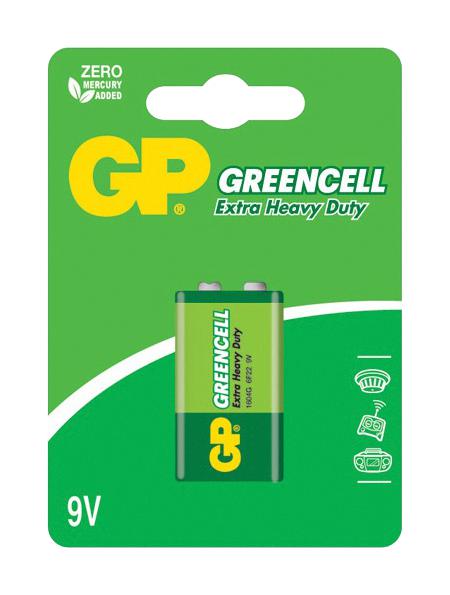 Gp Batteries Gppvcf9Vg014 Battery, Zinc Manganese Dioxide, Pp3, 9V