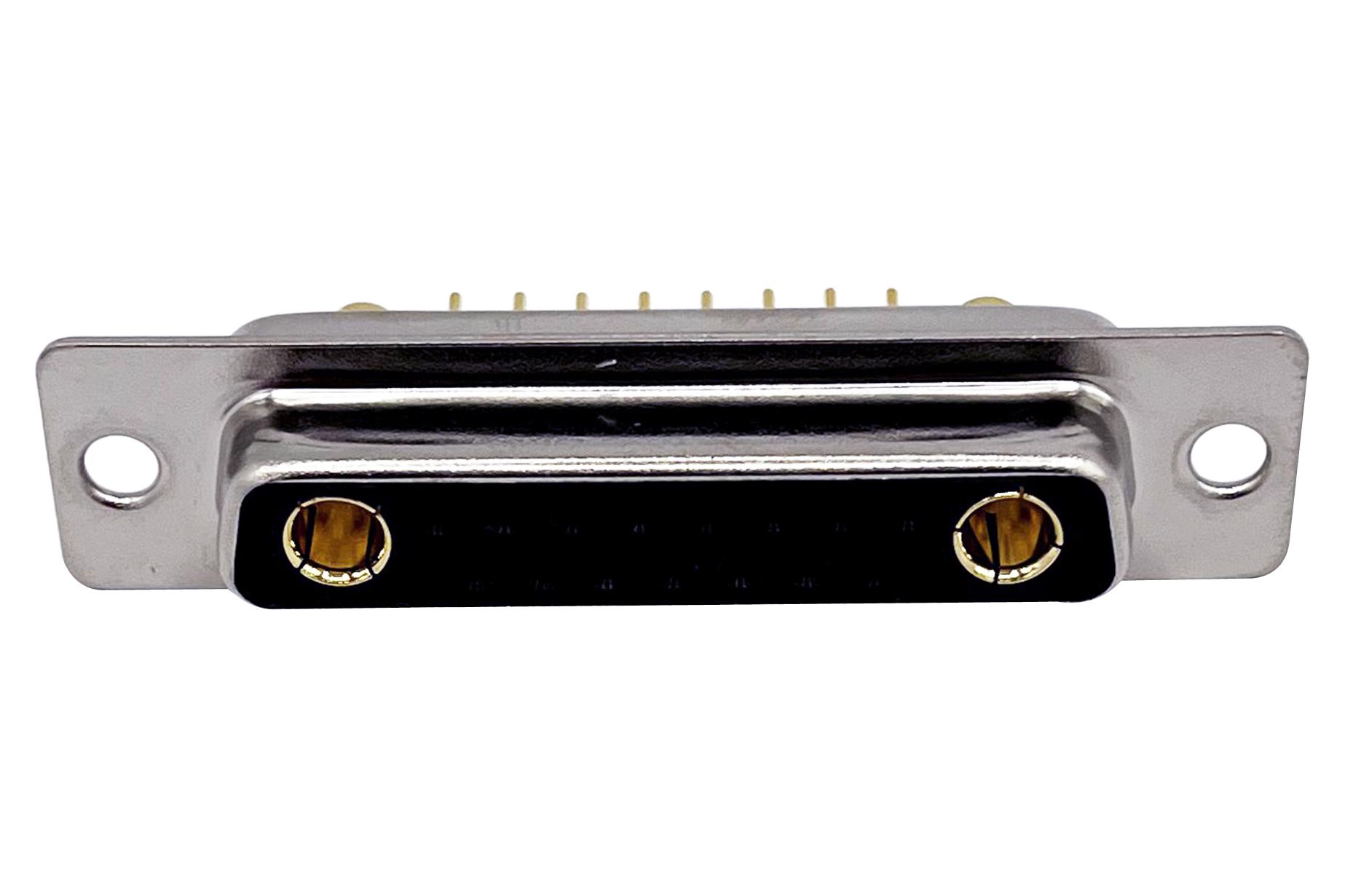 NorComp 681M17W2203L041 Combo D-Sub Connector, Rcpt, Db-17W2, Th