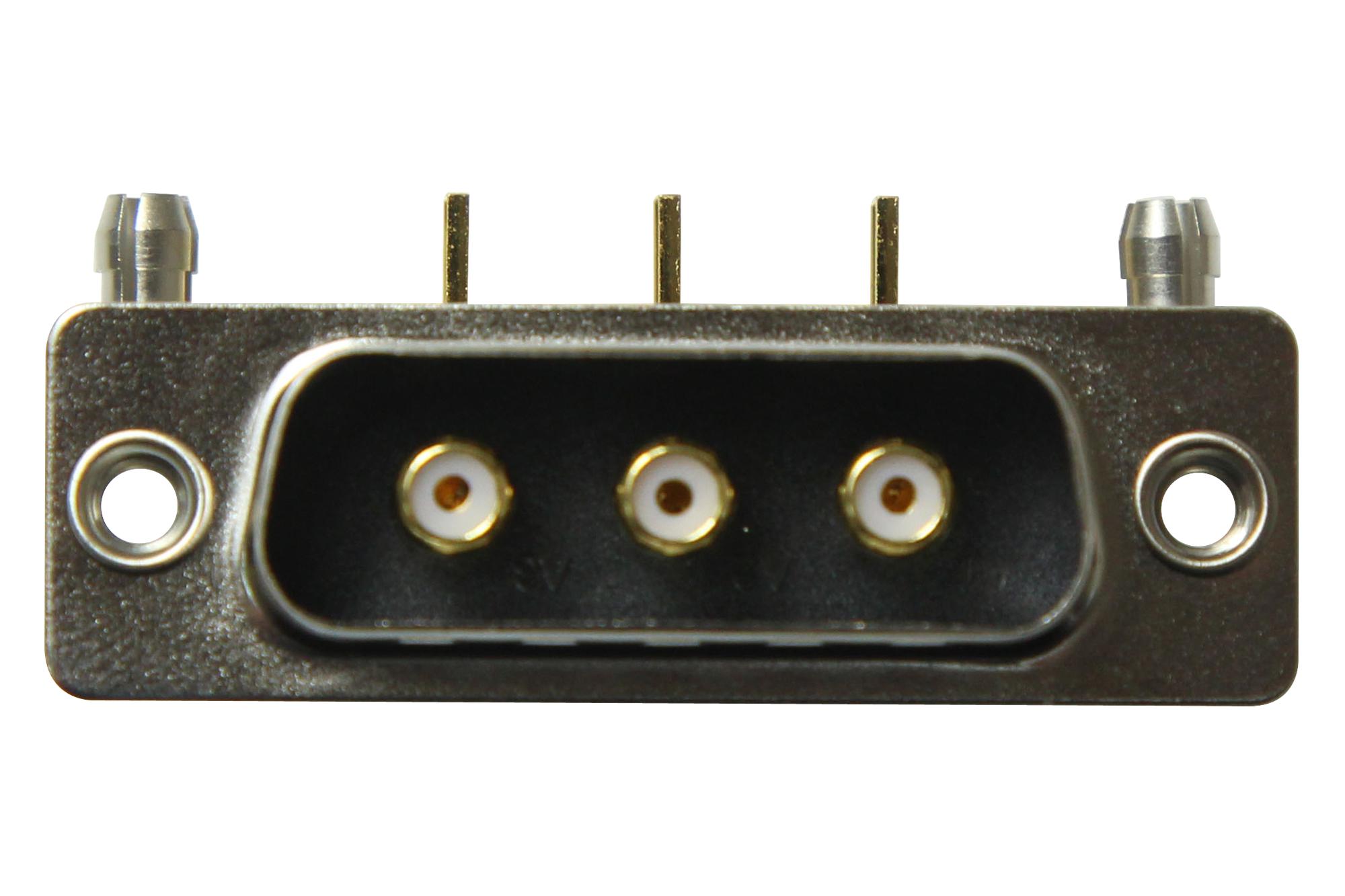 NorComp 685M3W3103L461 Combo D-Sub Connector, R/a Plug, Da-3W3, Th