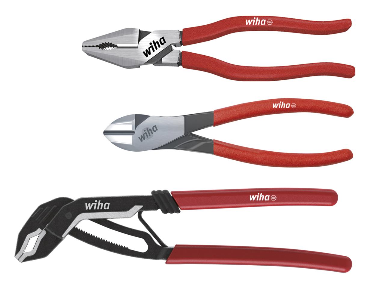 Wiha 26853 Plier Set, 3Pieces