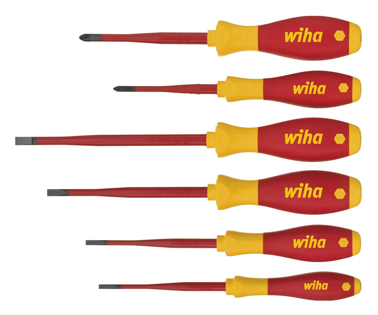 Wiha 35389 Screwdriver Set, 6Pieces