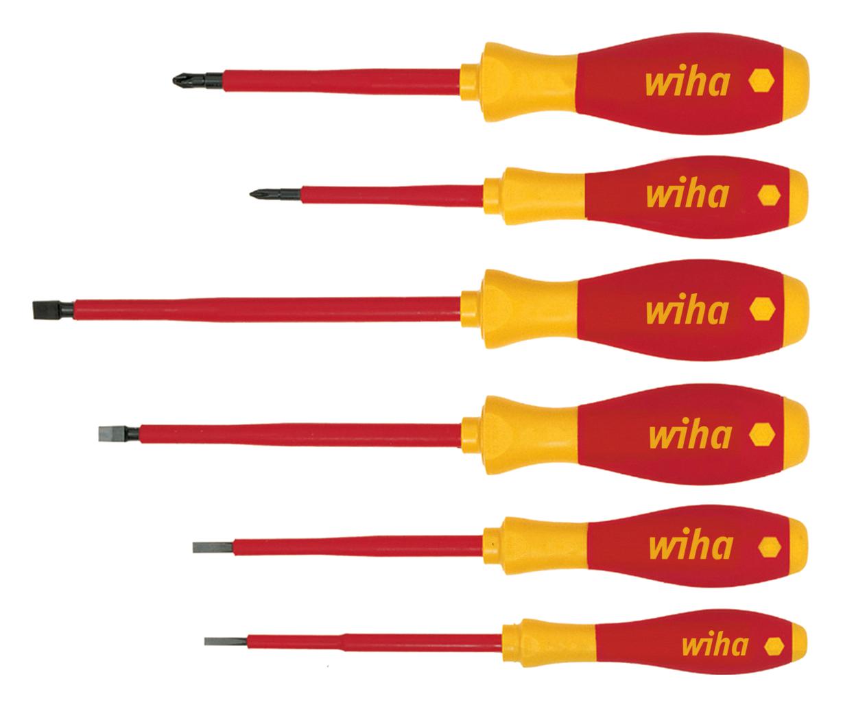 Wiha 00833 Screwdriver Set, 6Pieces