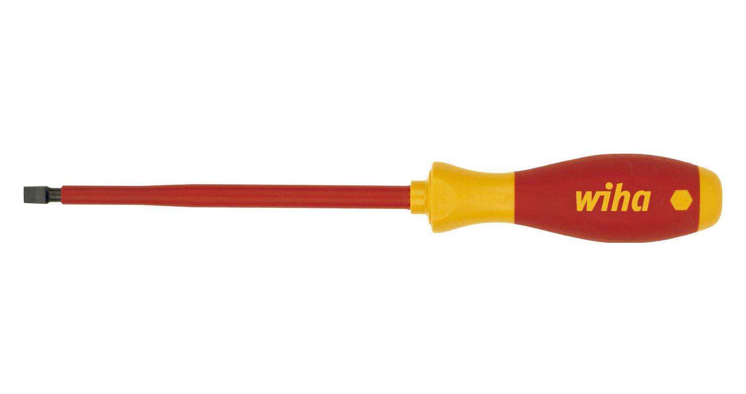 Wiha 00819 Screwdriver, Slotted, 2mm, 60mm, 164mm