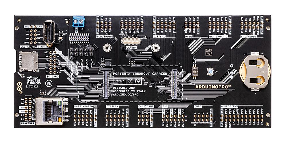 Arduino Asx00031 Portenta Breakout Board, 5V, Board