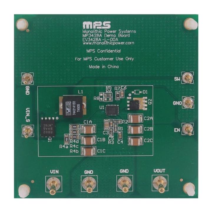 Monolithic Power Systems (Mps) Ev3428A-L-00A Eval Board, Synchronous Boost Conv