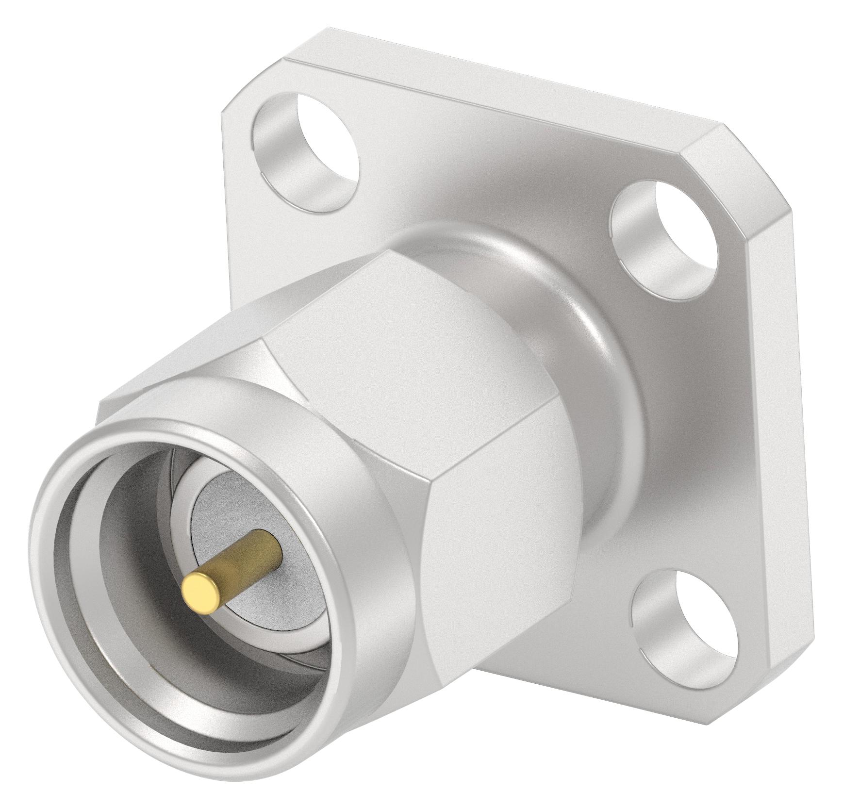 Te Connectivity 2081892-1 Rf Coax Conn, Sma Plug, 50 Ohm, Flange