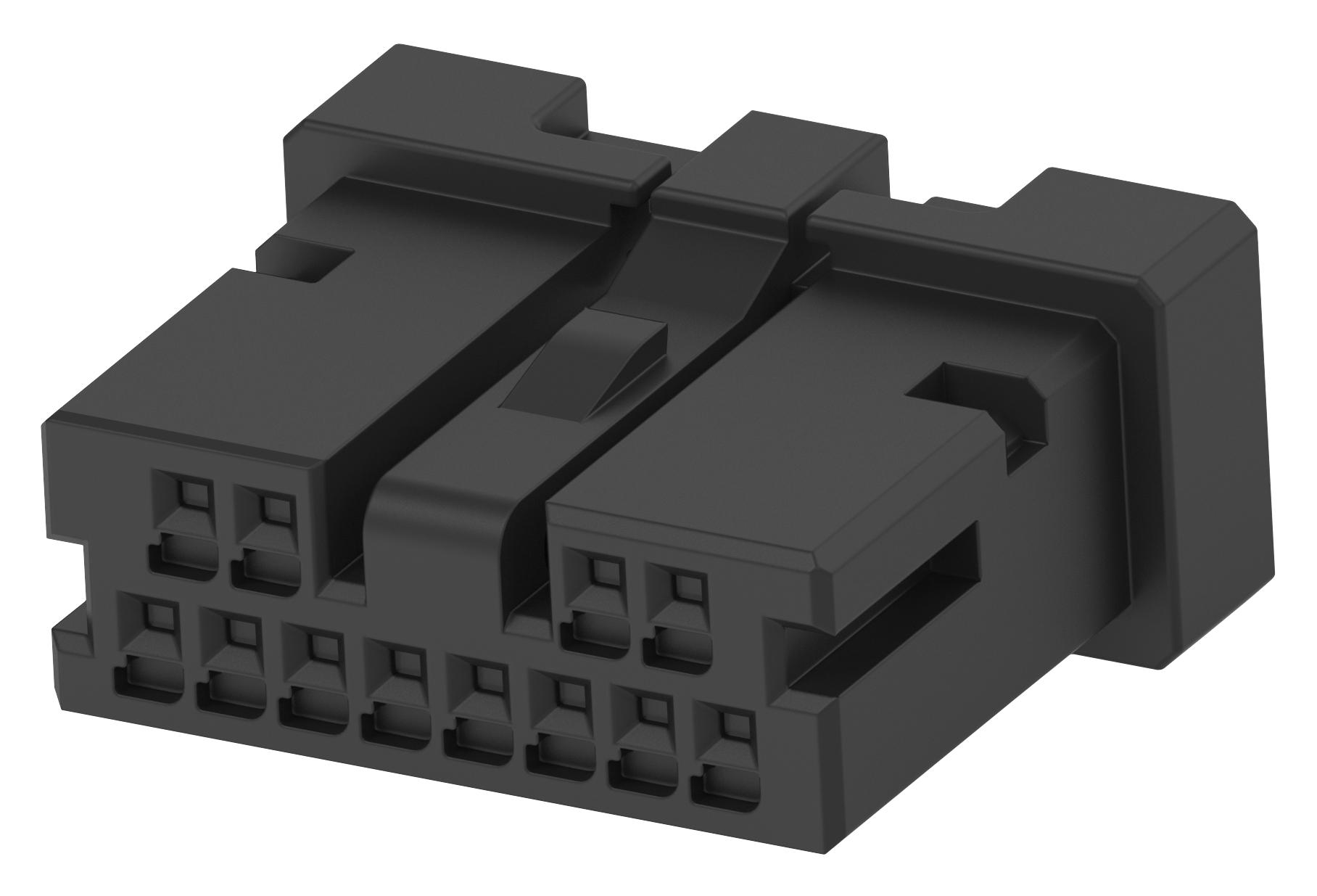 Te Connectivity 1-2834461-2.. Connector Housing, Rcpt, 12Pos, 1.8mm