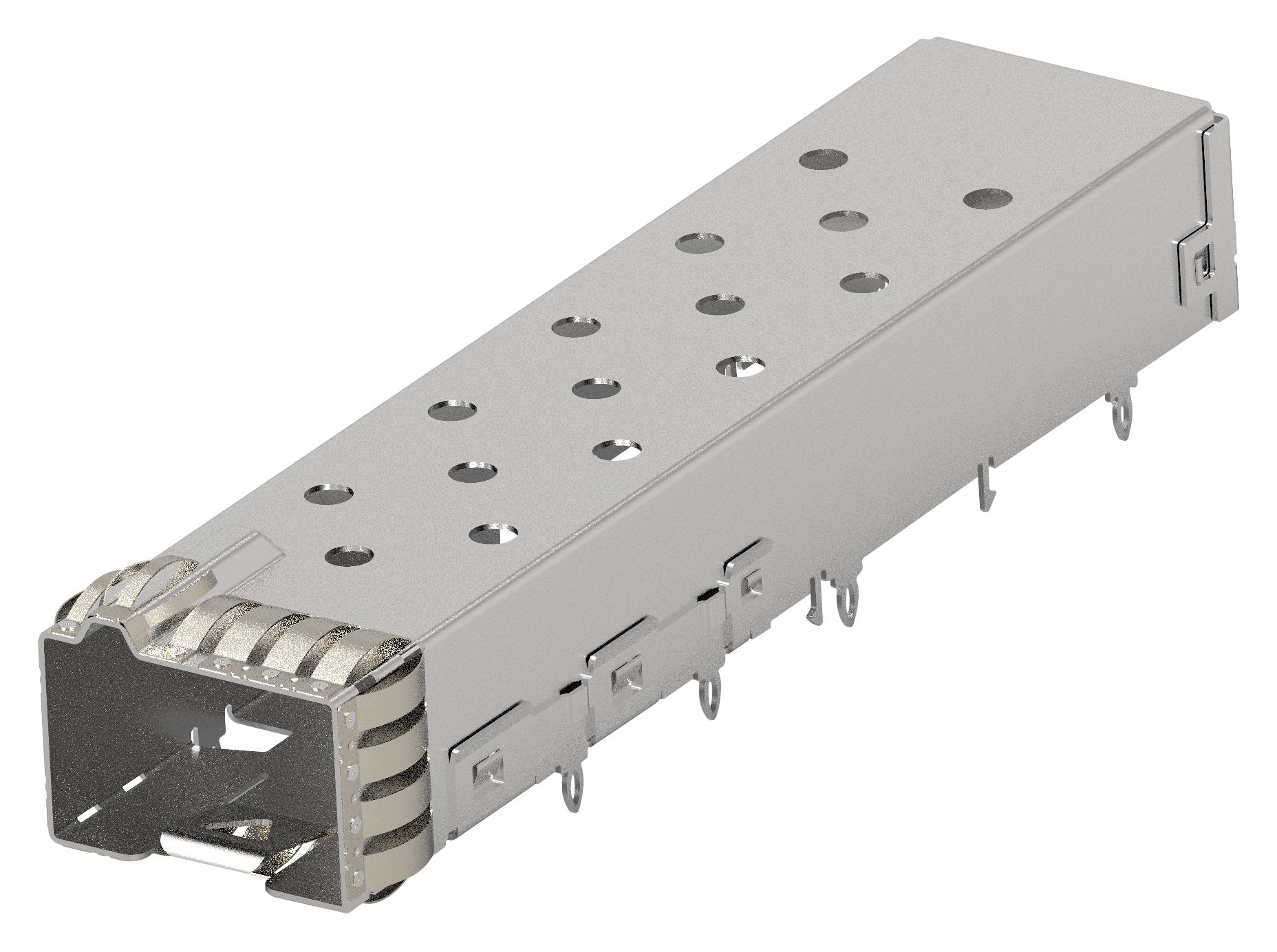 Te Connectivity 2335809-1 Sfp-Dd Cage, 1Port, Th/press-Fit