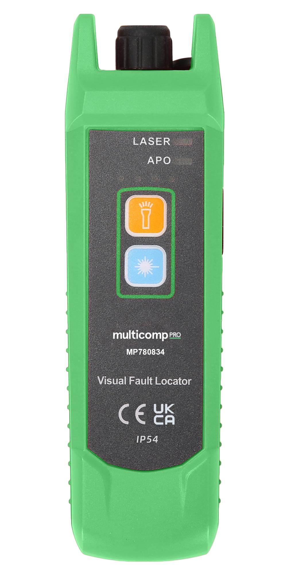 Multicomp Pro Mp780834 Visual Fault Locator, 10Km, 5Vdc, 650Nm