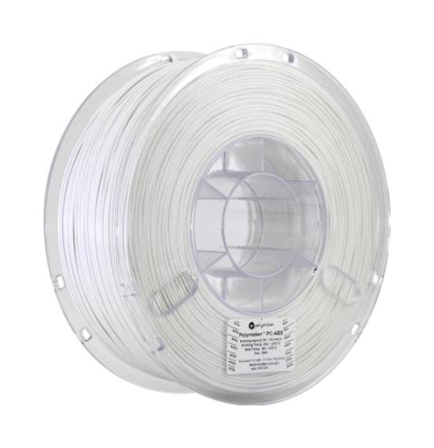 Polymaker 70254 3D Printer Filament, 1.75mm, Abs/pc, Wht