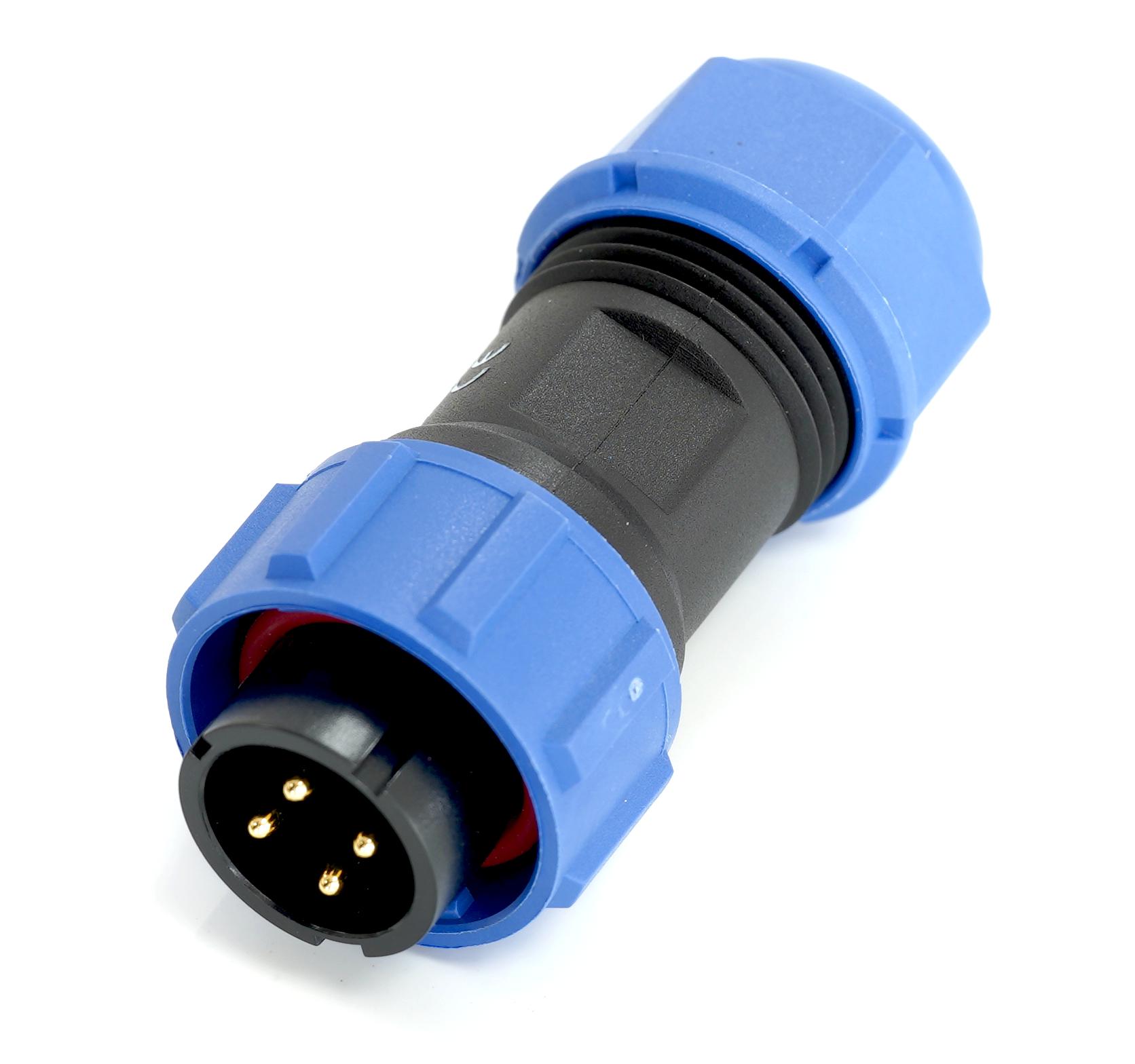 Multicomp Pro Mp007619 Circular Connector, Plug, 4Pos, Cable