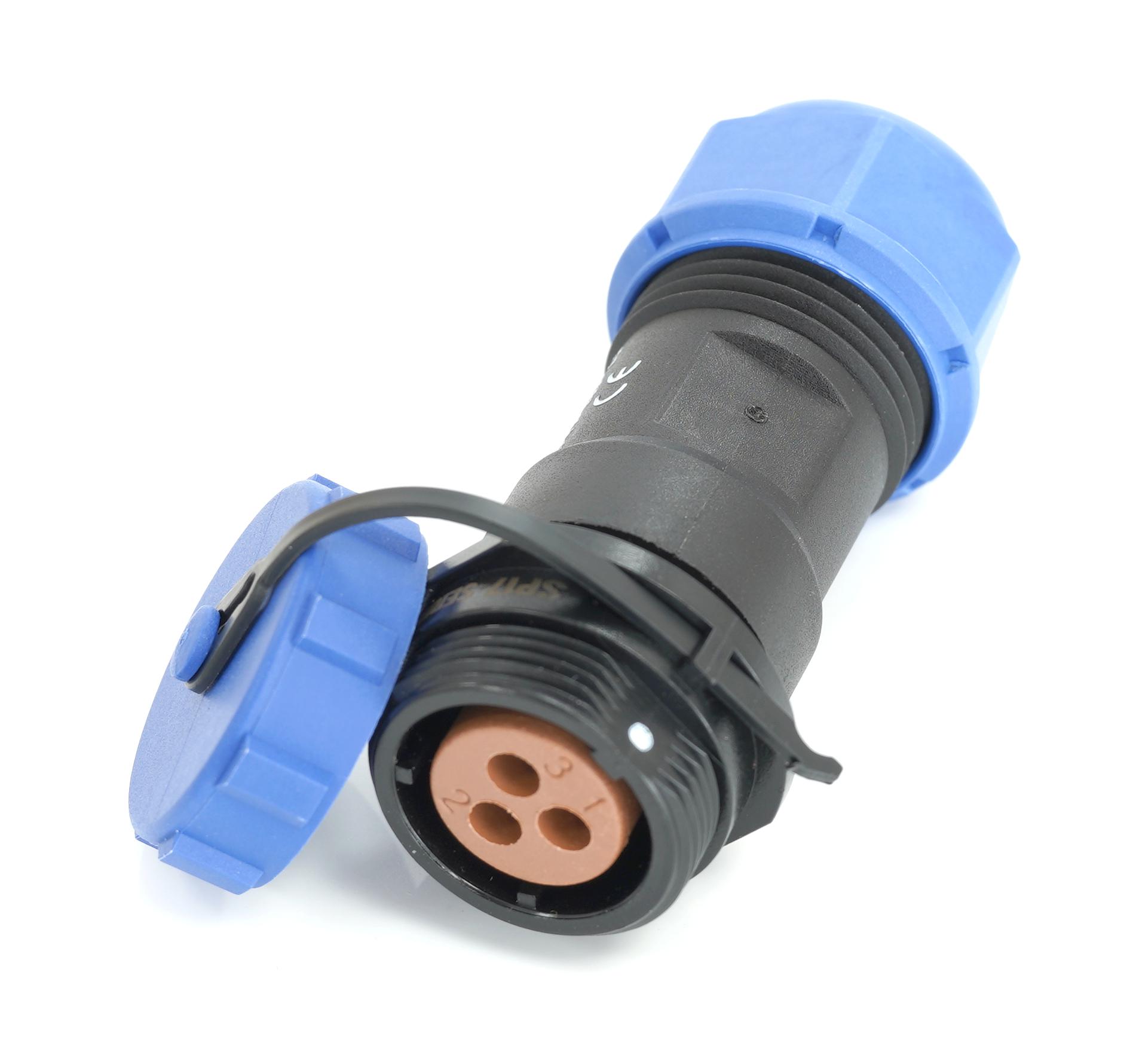 Multicomp Pro Mp007595 Circular Connector, Rcpt, 3Pos, Cable