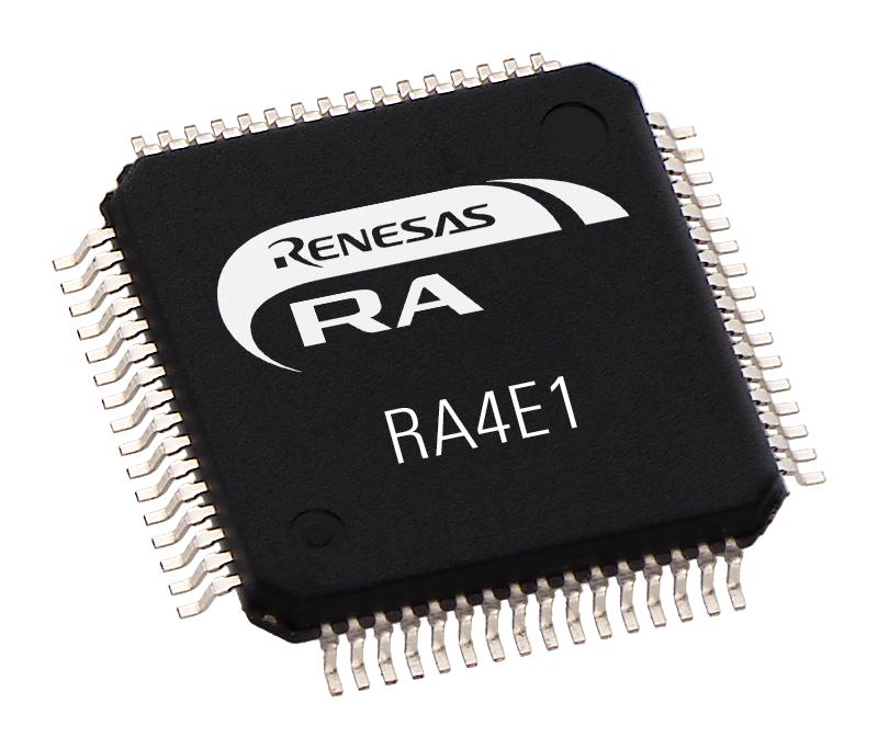 Renesas R7Fa4E10D2Cfm#aa0 Mcu, 32Bit, 100Mhz, Lqfp-64