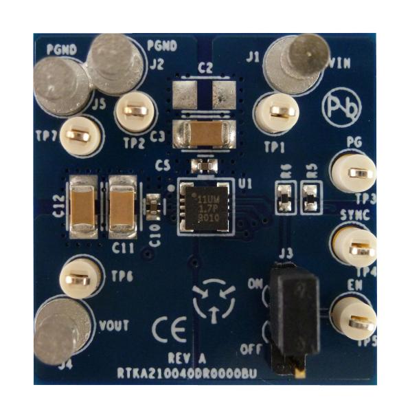 Renesas Rtka210040Dr0000Bu Demo Board, Step Down Regulator