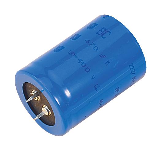 Vishay Mal205859471E3 Capacitor, 470Uf, 100V, Alu Elec, Snap-In