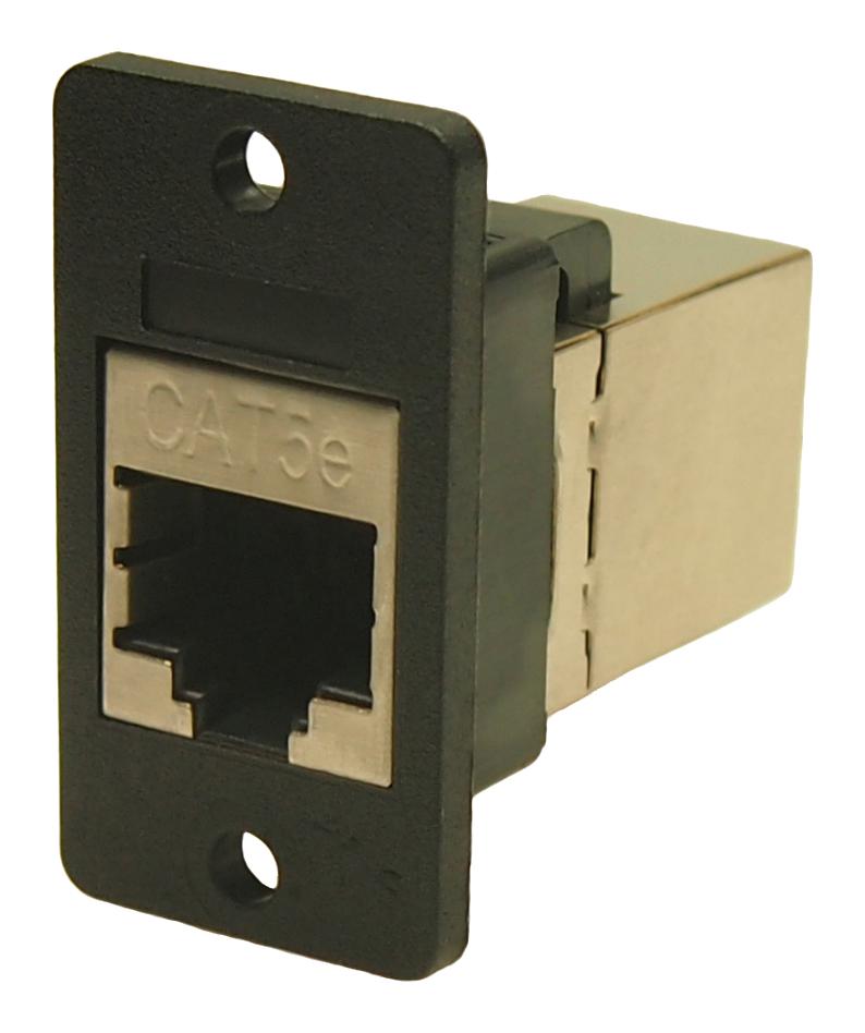 Cliff Electronic Components Cp30620Sx1 Adaptr, Rj45 Jack-Jack, 8P8C, Cat5E