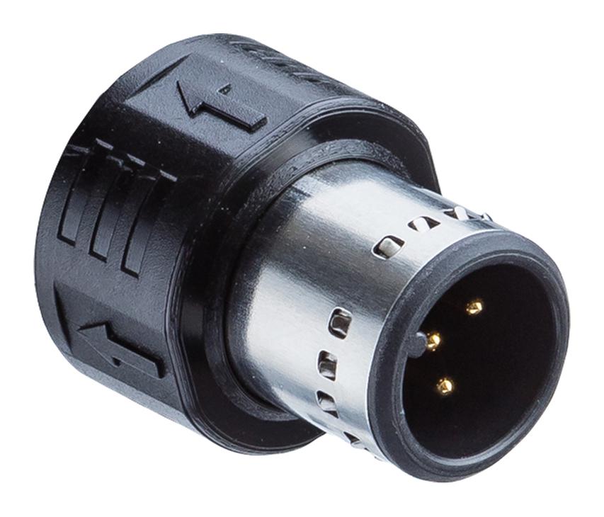 Amphenol LTW Appm-A05Mapan-Bs1 Sensor Connector, M12, 5Pos, Plug, Cable