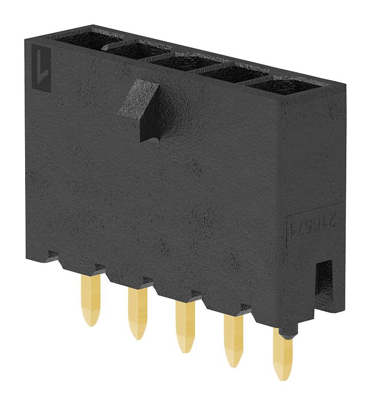 Molex 216571-3006 Connector, Header, 6Pos, 1Row, 3mm, Th