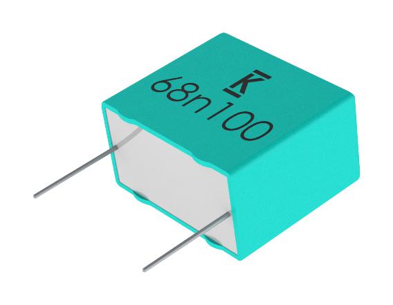 KEMET F612Jf822J100C Capacitor, 8200Pf, 100V, Film, Radial