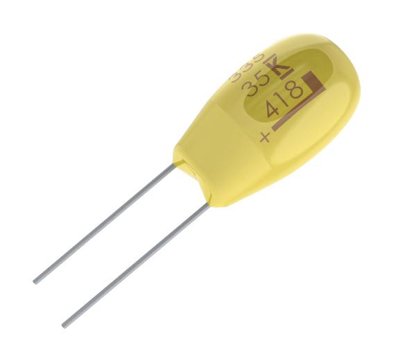 KEMET T350G106K035At7301. Capacitor, 10Uf, 35V, Tant, Radial