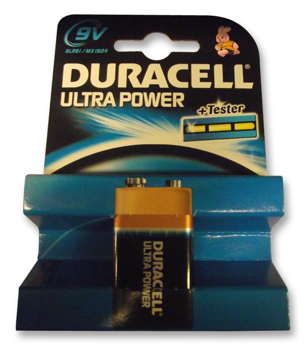 Duracell 15035025 M3 Pp3. Battery, Pp3, Ultra