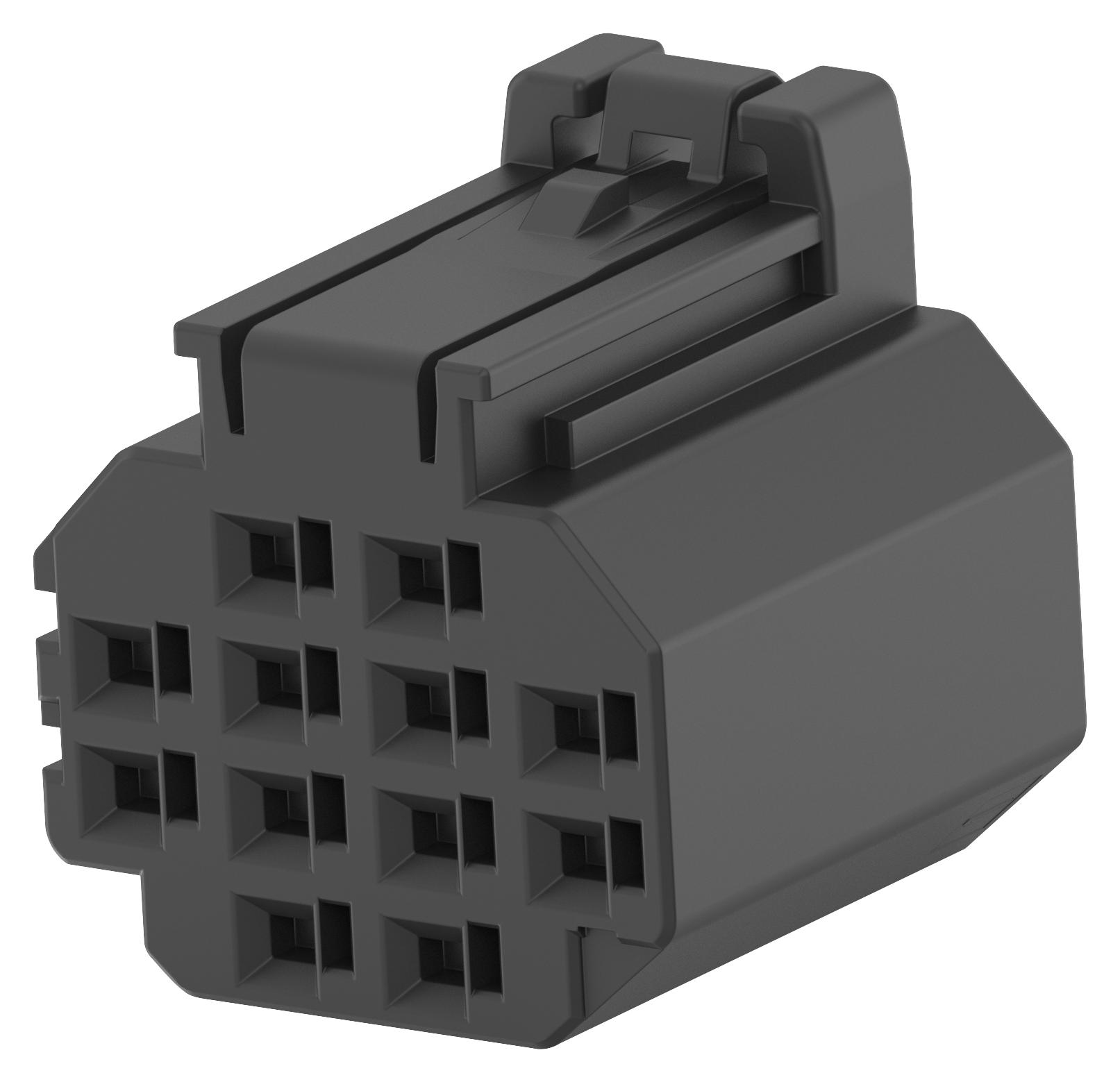 Te Connectivity 3-2366515-2 Connector Housing, Rcpt, 12Pos, 2mm