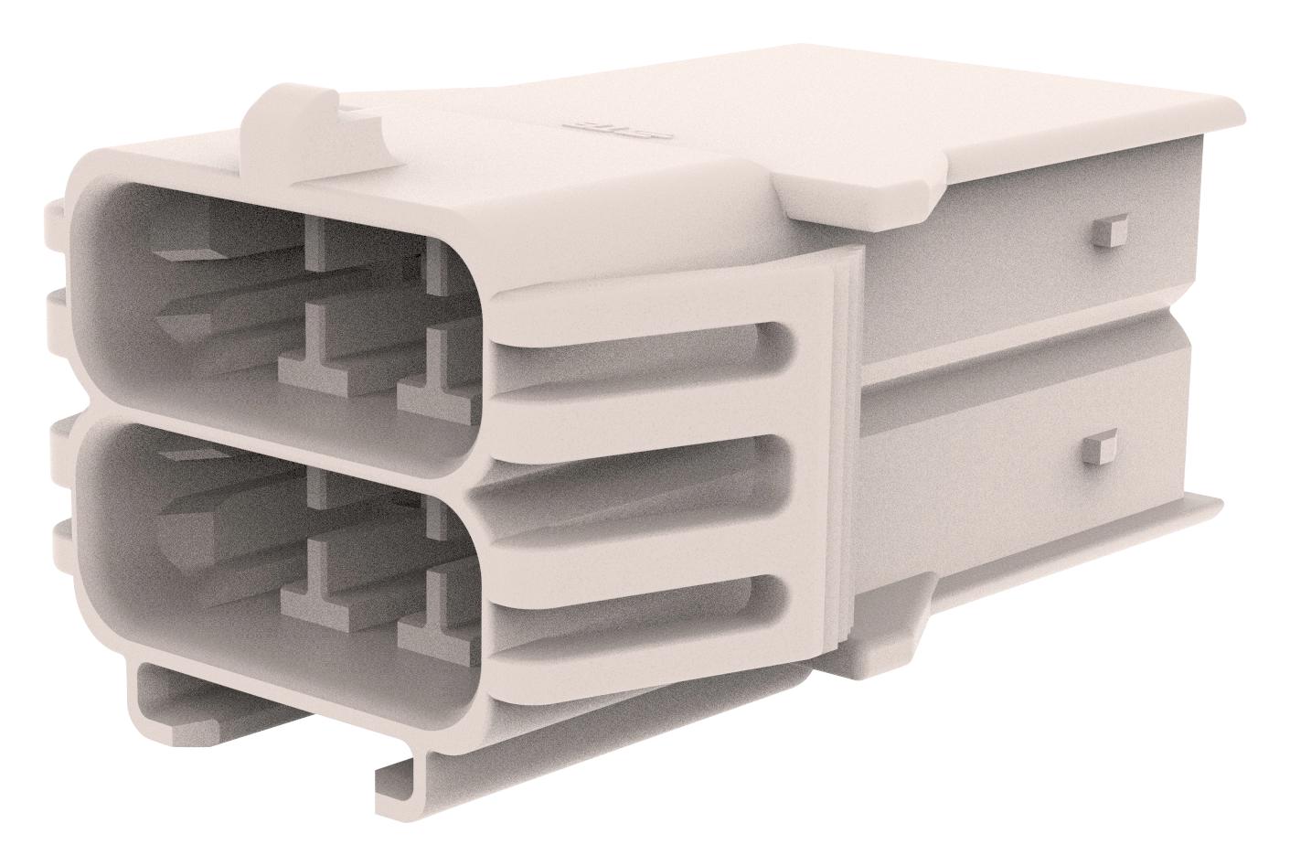 Te Connectivity 1-2337219-6 Connector Housing, Rcpt, 6Pos, 5mm