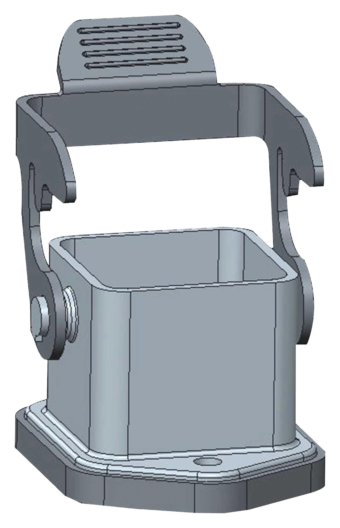 Te Connectivity T1509031000-000 Heavy Duty Conn, 1 Lever, Size H3A