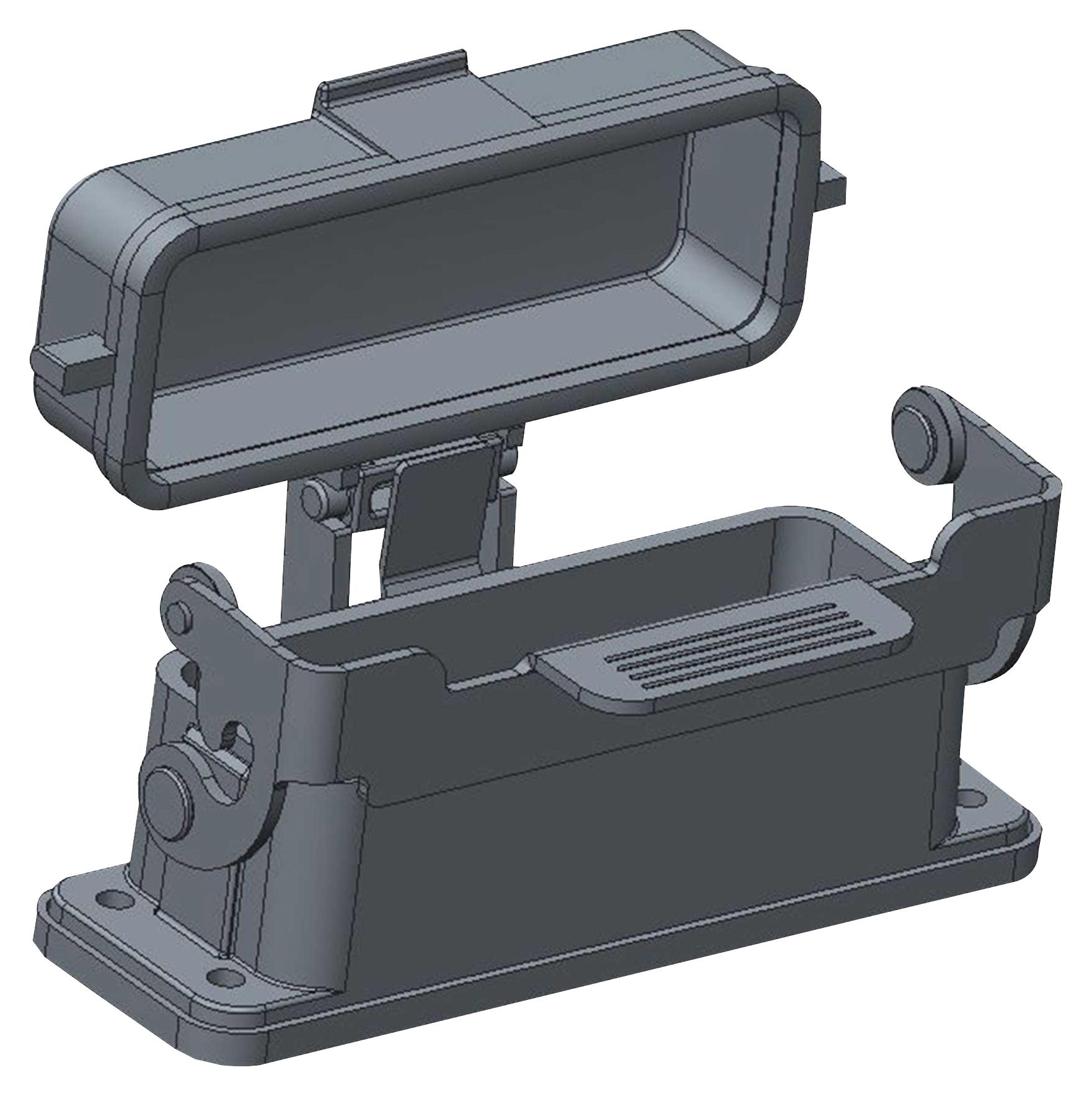 Te Connectivity T1519161000-000 Heavy Duty Conn, 1 Lever, Size H16A