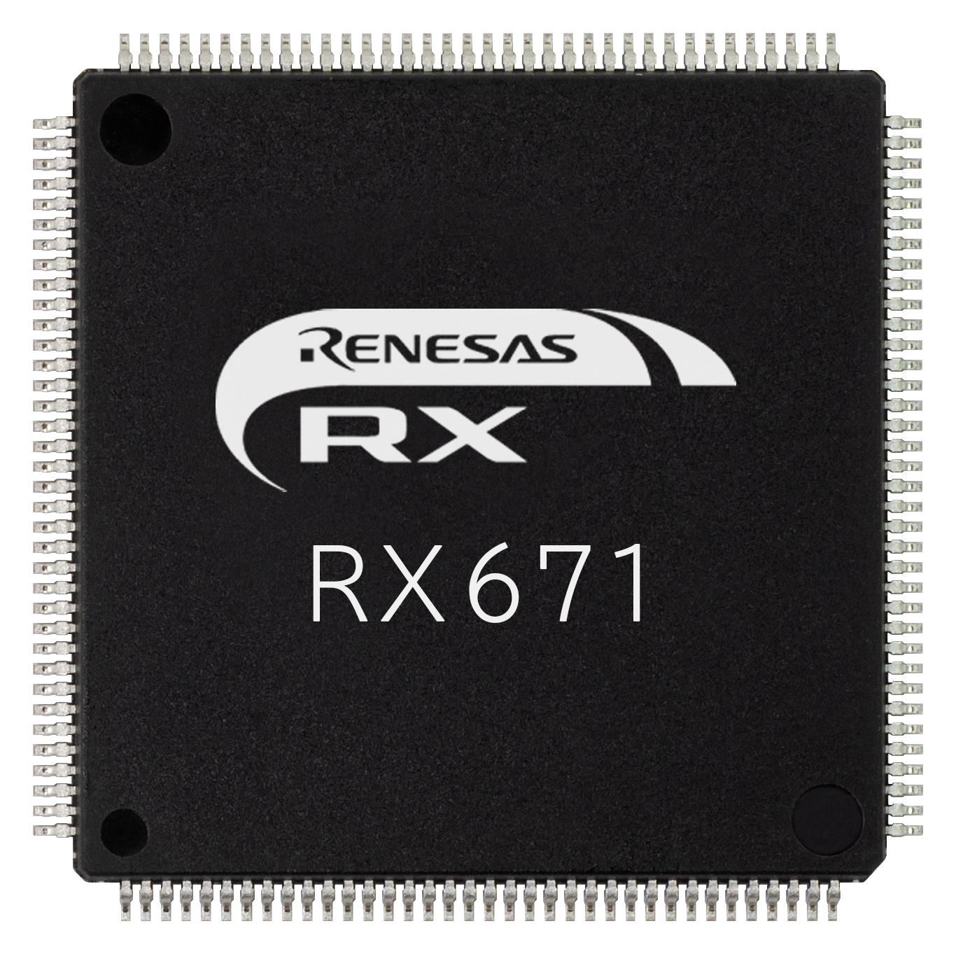 Renesas R5F5671Ehdfb#30 Rx671,2Mb Flash Memory,trusted Secure Ip