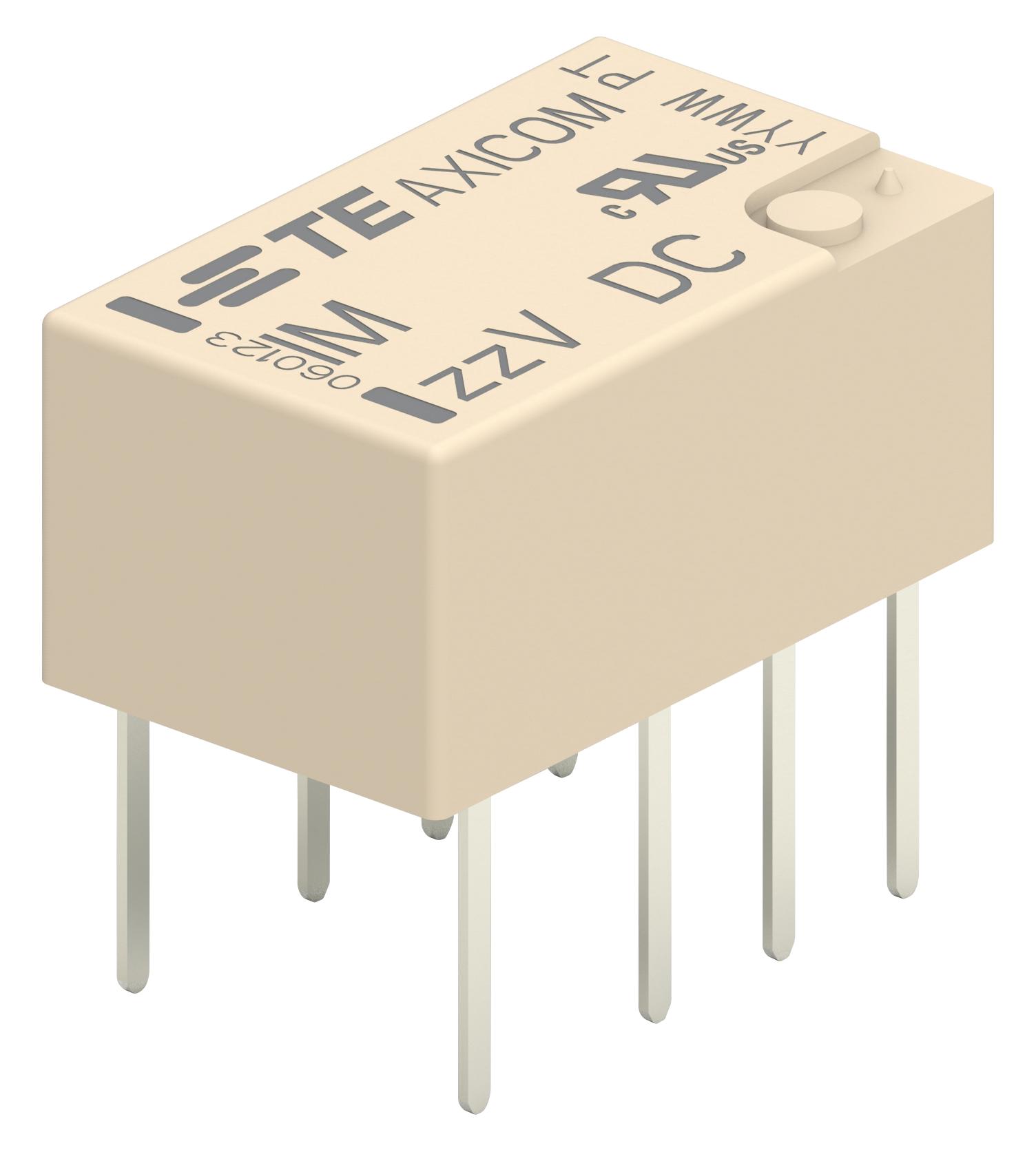 Axicom / Te Connectivity Im02Ts Signal Relay, Dpdt, 4.5Vdc, 2A, Tht