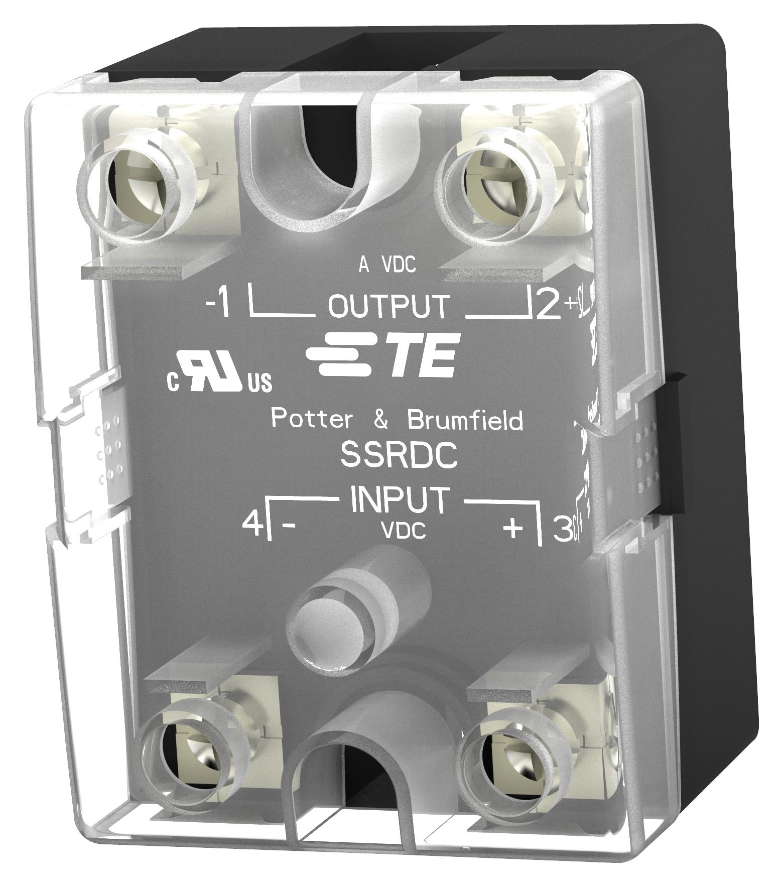 Potter & Brumfield Relays / Te Connectivity Ssrdc-200D40 Solid State Relay, Spst, 3.5-32Vdc/panel