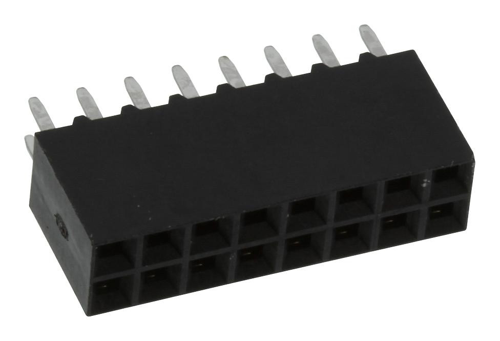 Amp Connectors / Te Connectivity 5-534206-8 Conn, Rcpt, 16Pos, 2Row, 2.54mm