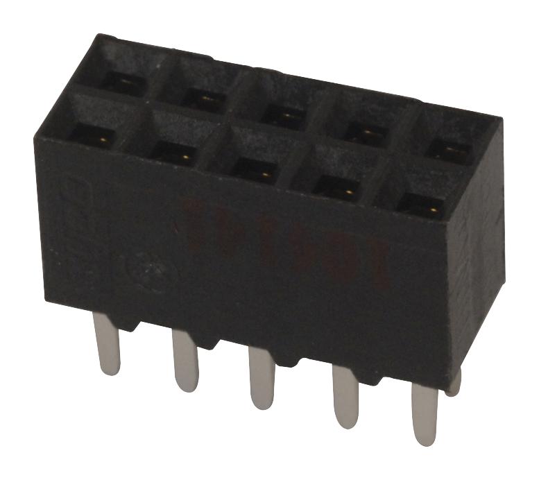 Amp Connectors / Te Connectivity 5-534998-5 Conn, Rcpt, 10Pos, 2Row, 2.54mm