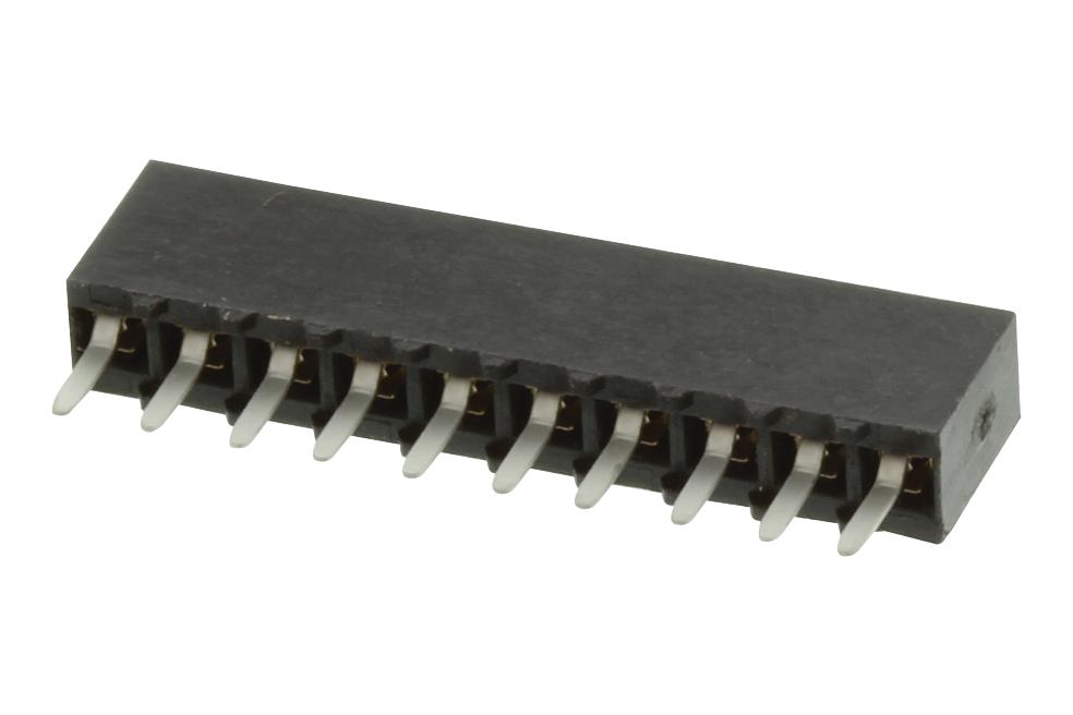 Amp Connectors / Te Connectivity 5-535541-8 Conn, Rcpt, 10Pos, 1Row, 2.54mm