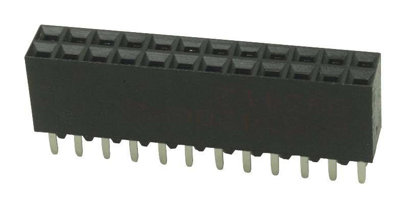 Amp Connectors / Te Connectivity 6-534206-2 Conn, Rcpt, 24Pos, 2Row, 2.54mm