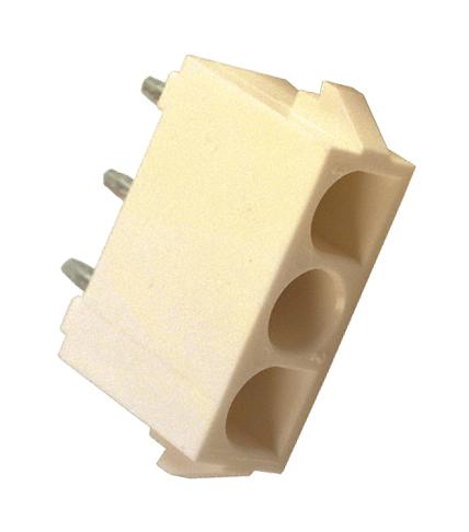 Amp Connectors / Te Connectivity 350429-4 Conn, Header, 3Pos, 1Row, 6.35mm