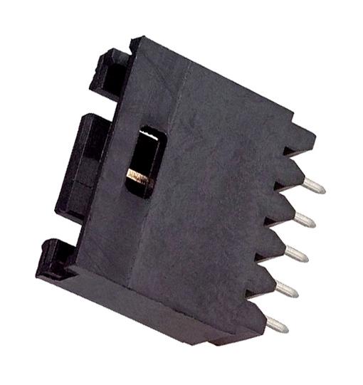 Amp Connectors / Te Connectivity 5-102202-2 Conn, Header, 5Pos, 1Row, 2.54mm