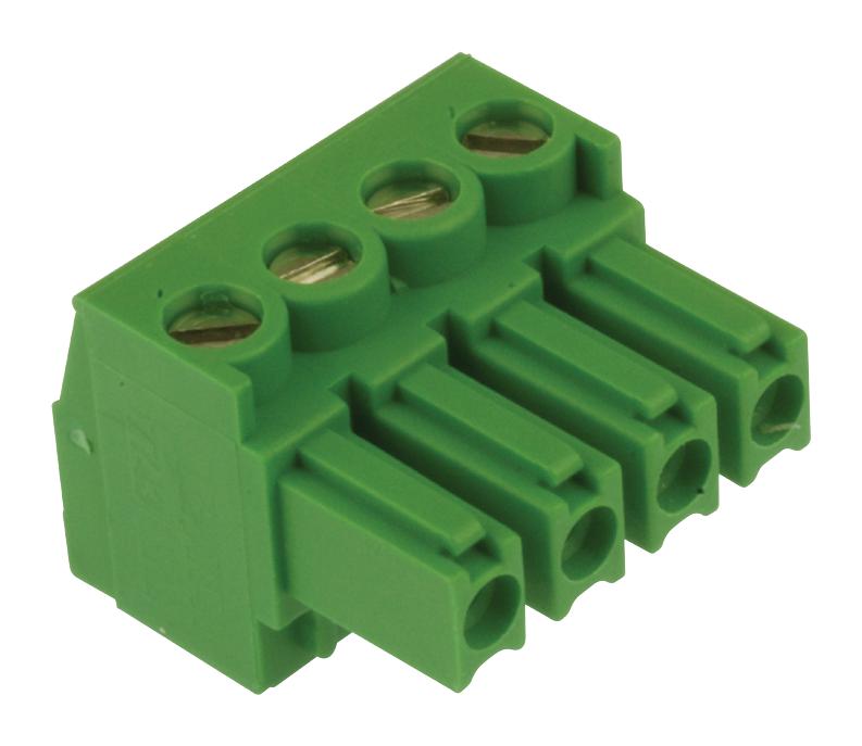 Te Connectivity 284507-4 Terminal Block, Pluggable, 4Way, 11A