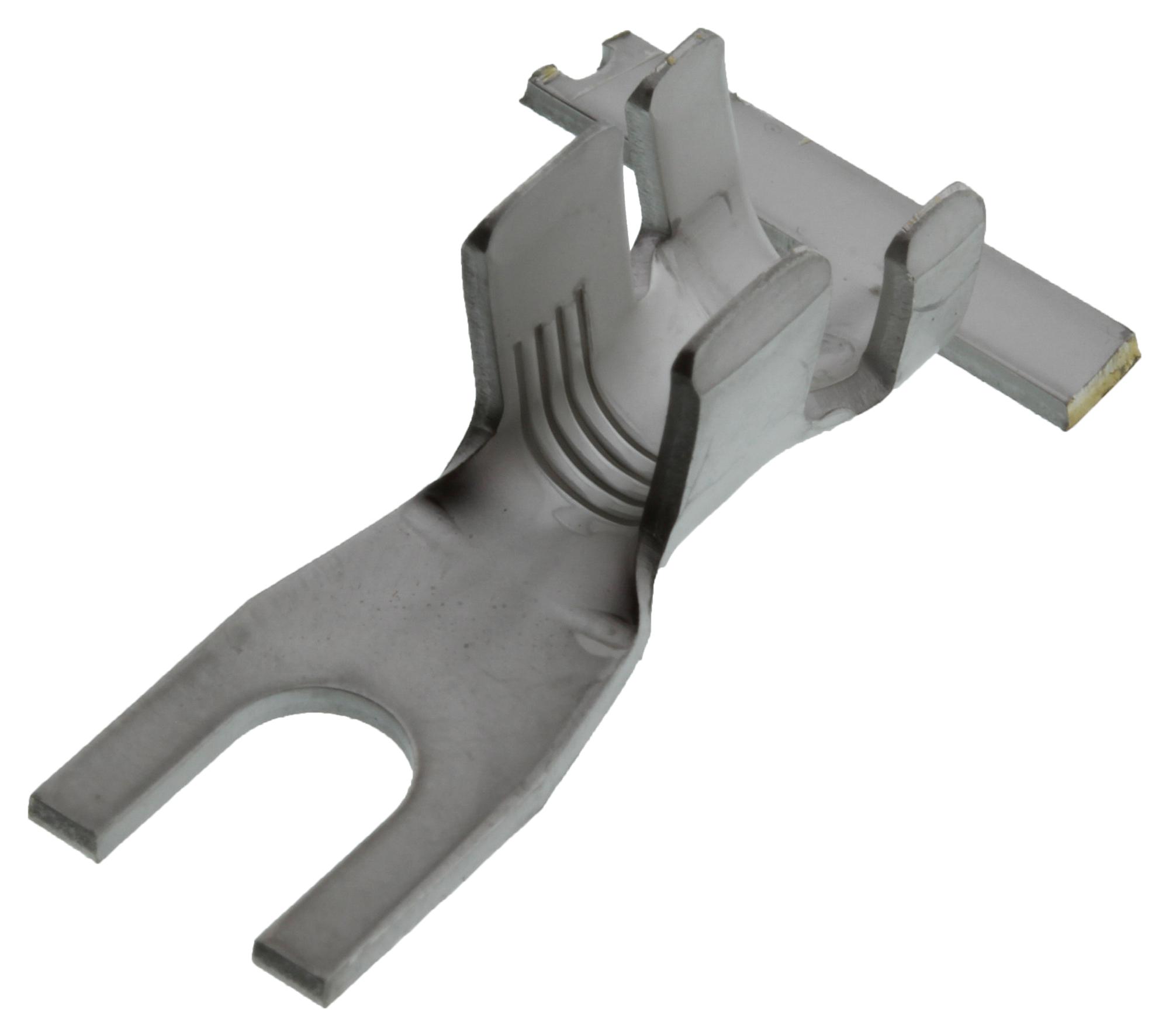 Amp Connectors / Te Connectivity 61855-1 Crimp Terminal, Fork, #10, 6Awg