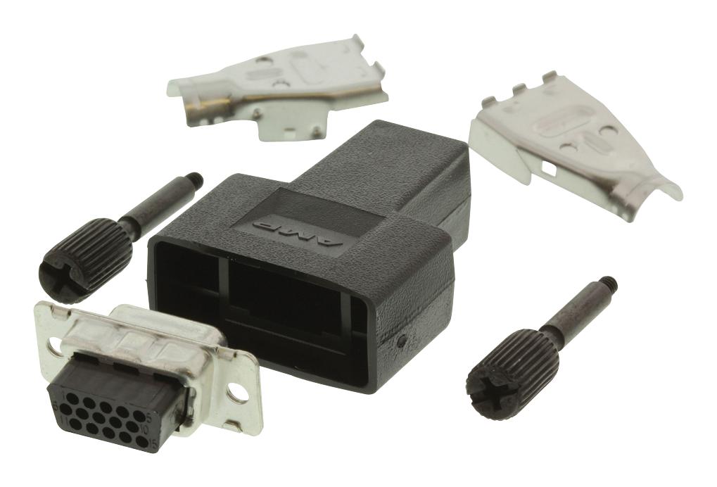 Amp Connectors / Te Connectivity 1658688-1 Hd-D Sub Housing, Rcpt, De, 15Pos