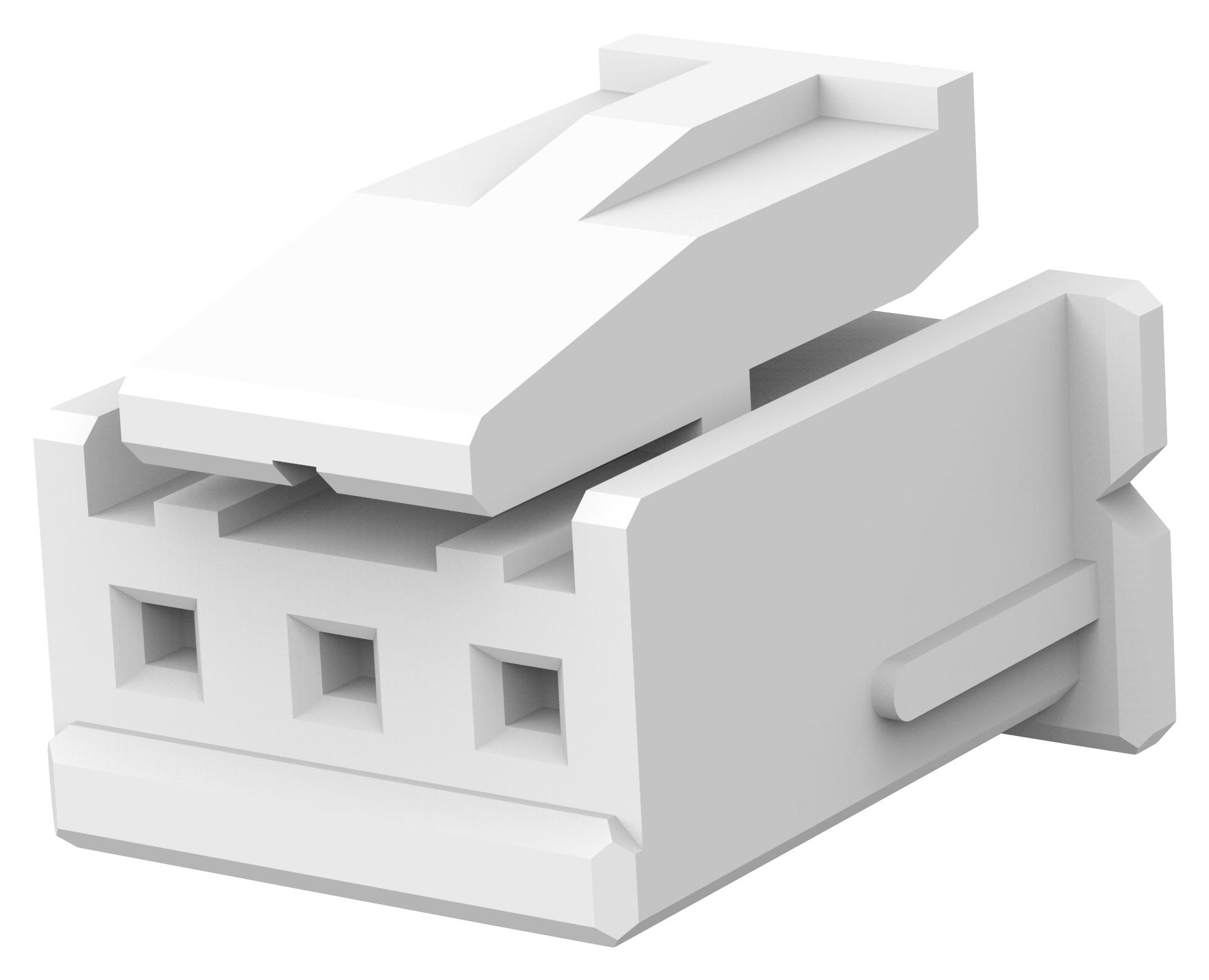 Te Connectivity 1744417-3 Connector Housing, Rcpt, 3Pos, 2.5mm