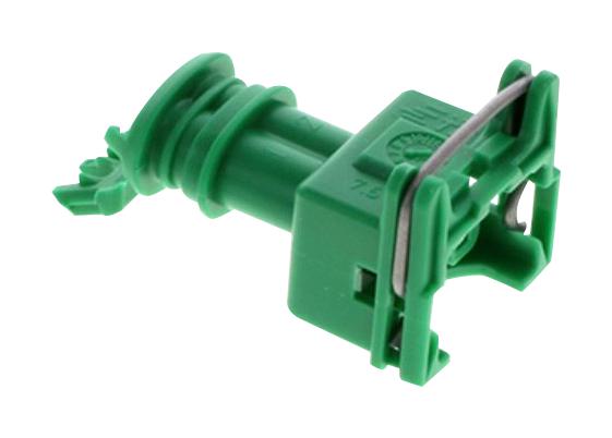 Amp Connectors / Te Connectivity 282189-4 Automotive Housing, Rcpt, 2Pos, Green