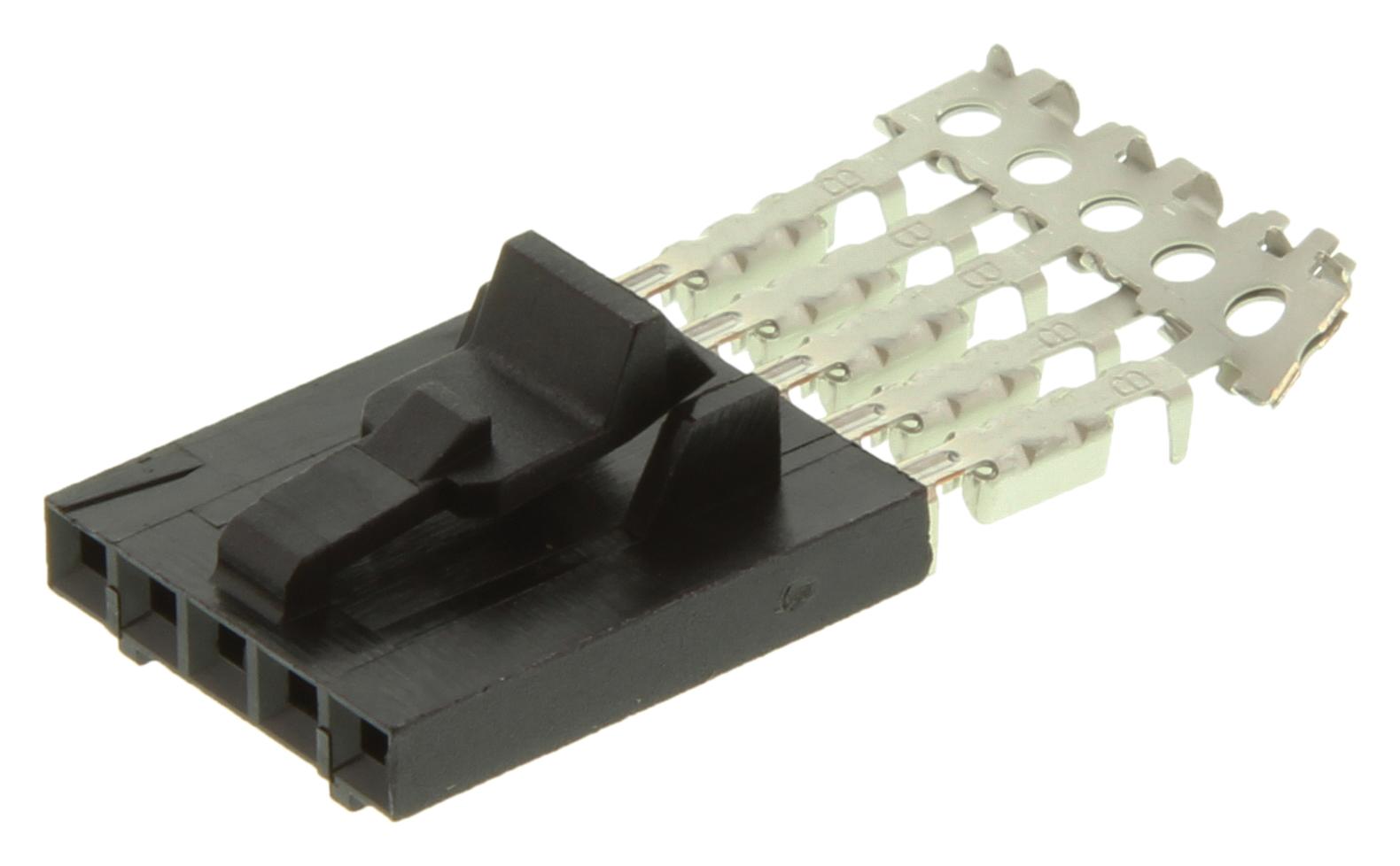 Amp Connectors / Te Connectivity 5-103958-4 Idc Conn, Rcpt, 5Pos, 1Row, 2.54mm