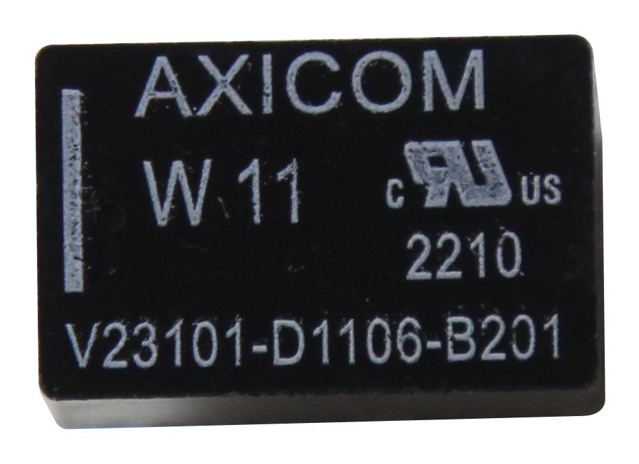 Axicom / Te Connectivity V23101D1106B201 Signal Relay, Spdt, 12Vdc, 1.25A, Tht