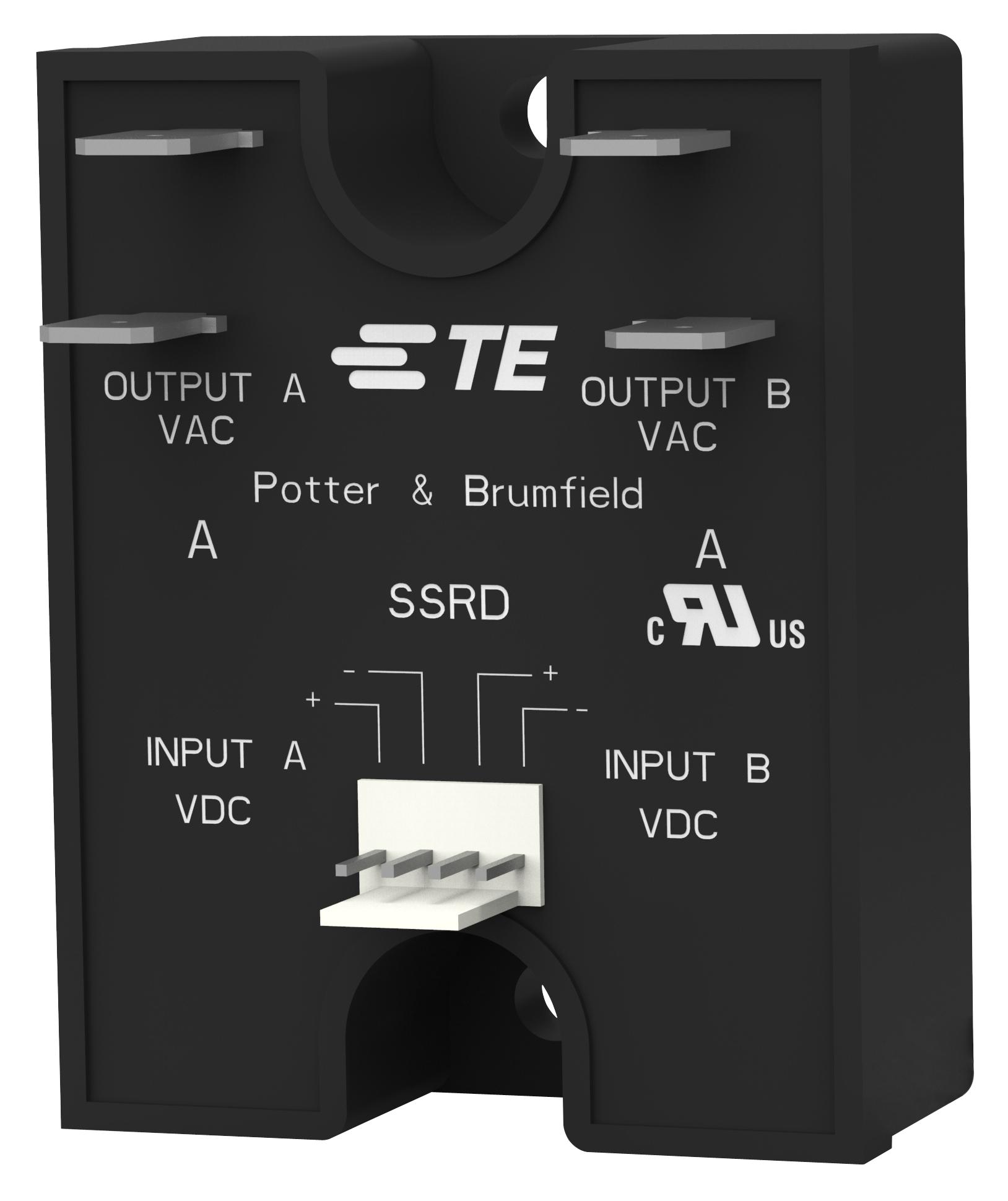 Potter & Brumfield Relays / Te Connectivity Ssrd-240D40 Solid State Relay, 40A, 24Vac - 280Vac