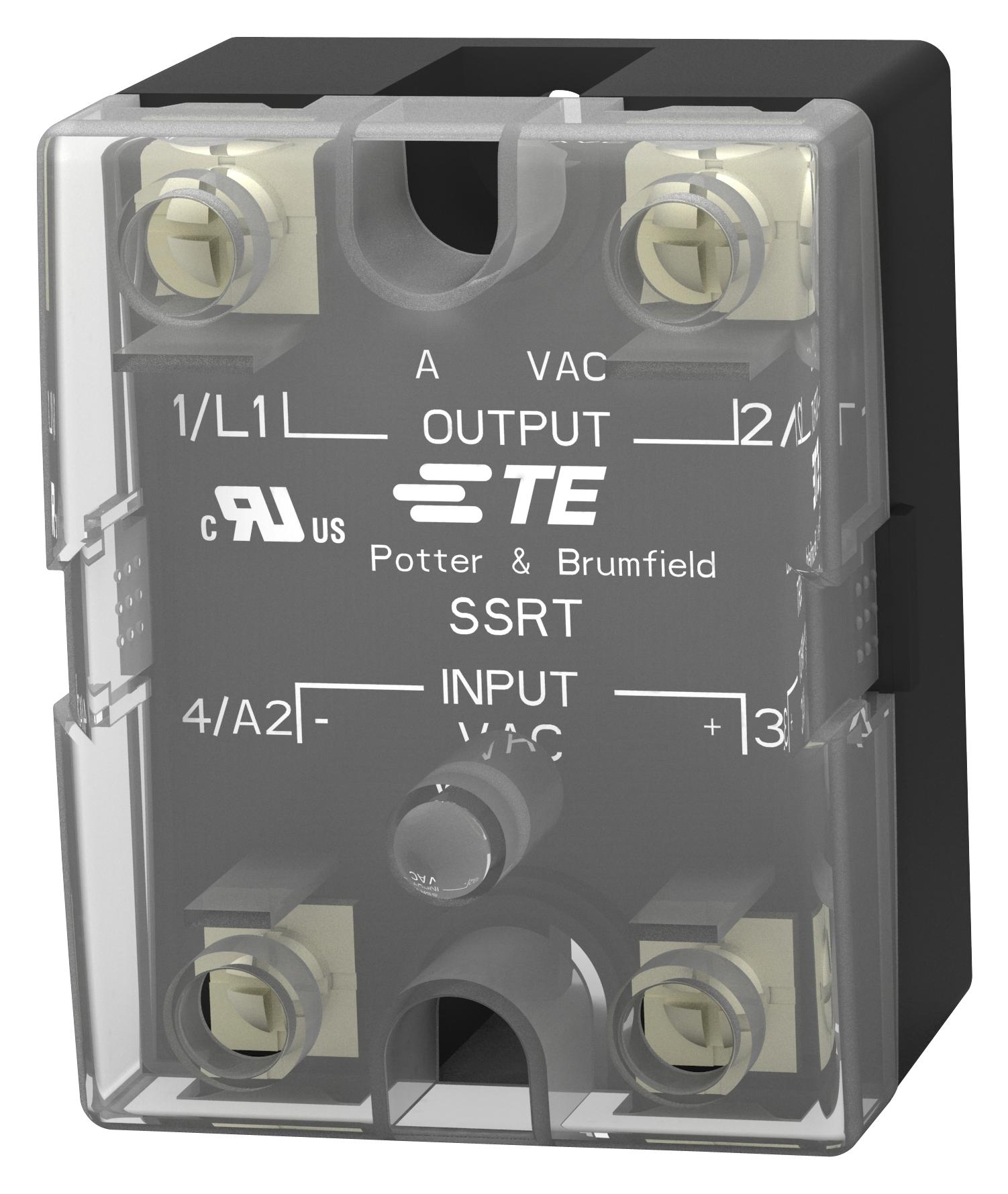 Potter & Brumfield Relays / Te Connectivity Ssrt-240D25 Solid State Relay, 25A, 24Vac - 280Vac