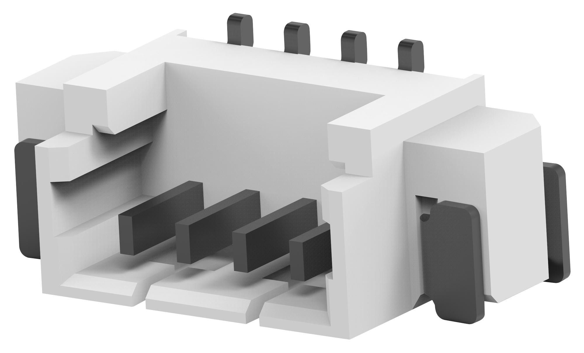 Te Connectivity 1734260-4 Conn, Header, 4Pos, 1Row, 1.25mm